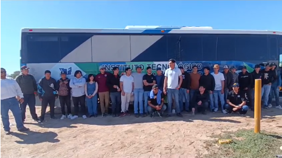 Visita Industrial de Estudiantes de Ingeniería a Granja de Camarones Río Yaqui